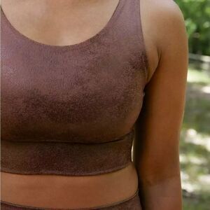 Aerie "Leather Bra"